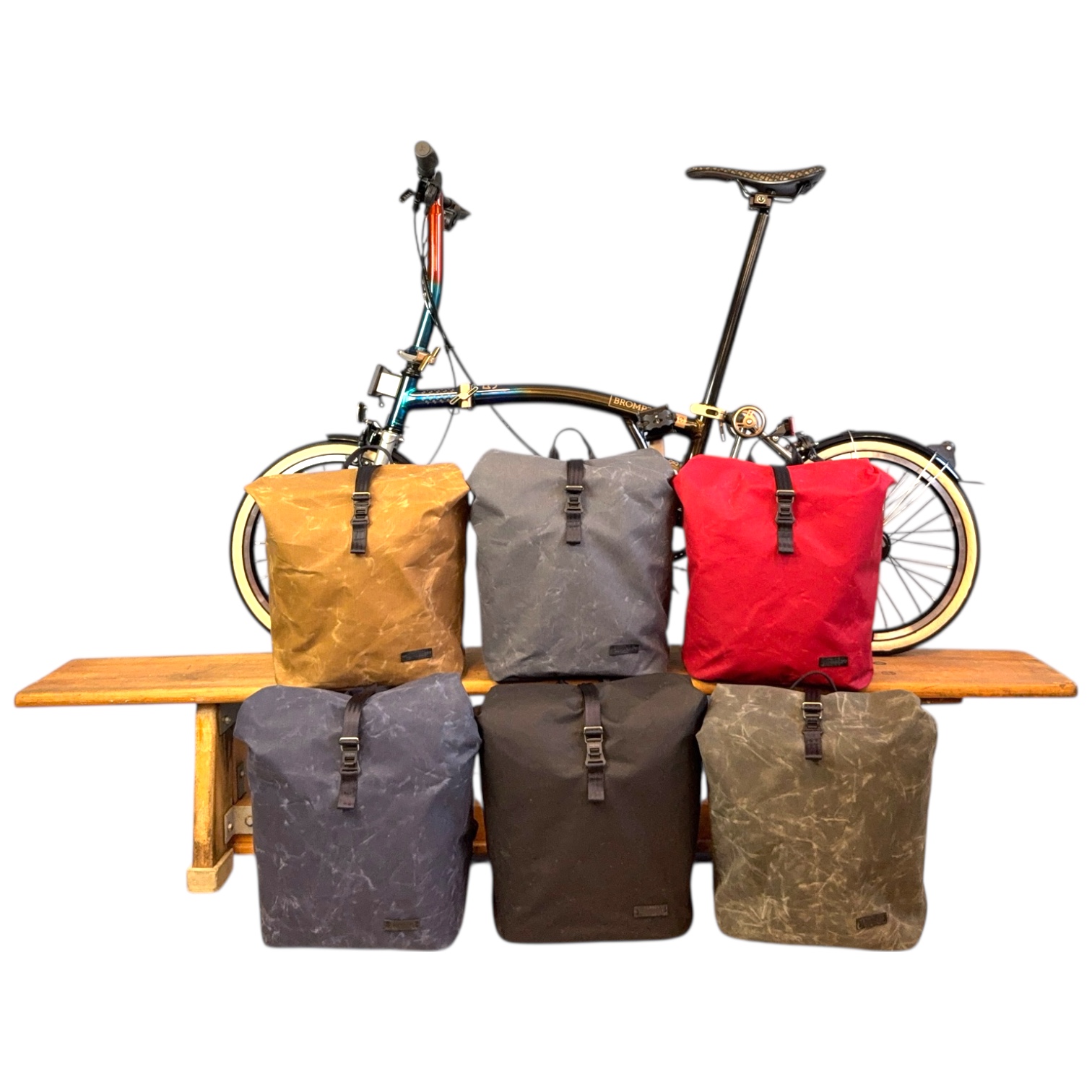 THE URBAN TRAVELLER Rucksack passend für das Brompton 1