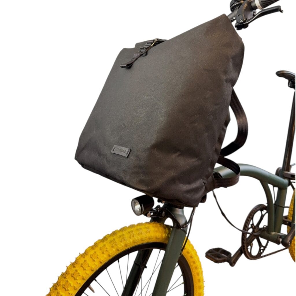 Backpack for brompton bike black