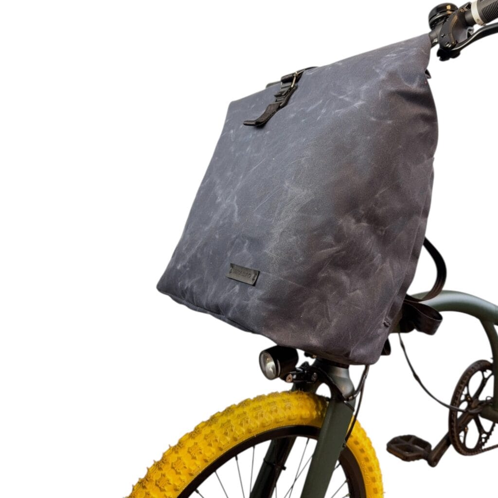 Backpack for brompton bike blue