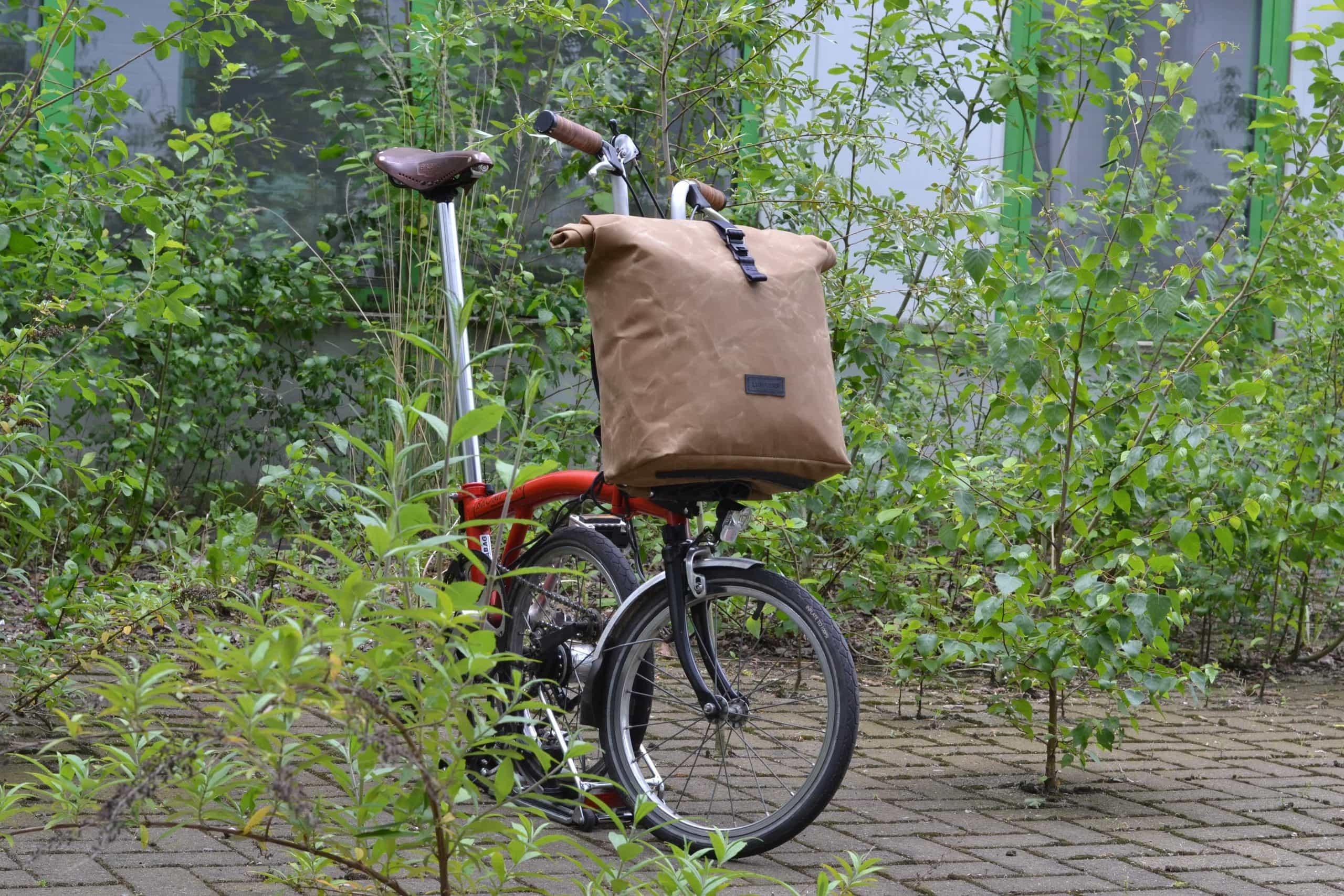 TUT backpack for Bromptonbike THE URBAN TRAVELLER for the Brompton bike