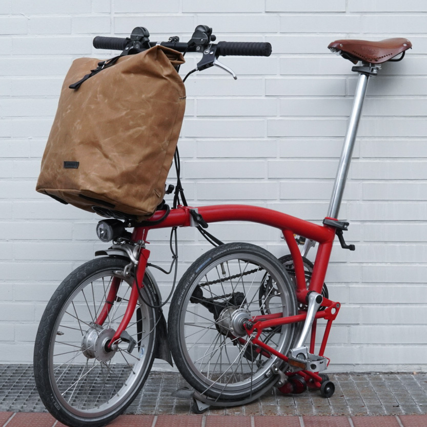 THE URBAN TRAVELLER Fahrradrucksack passend für das Brompton 3