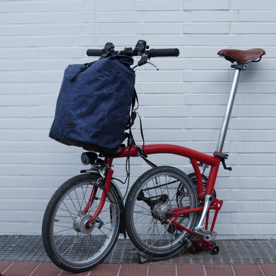 THE URBAN TRAVELLER Fahrradrucksack passend für das Brompton 2